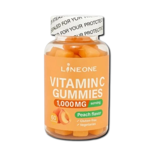 Vitamin C Gummies – Peach Flavor (1000mg)